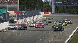 19.12.2020, Digital Nürburgring Endurance Series presented by Goodyear, DNLS Round 2, MAHLE 3h-Race, Nürburgring, Start action Cup2, iRacing