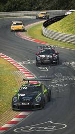 19.12.2020, Digital Nürburgring Endurance Series presented by Goodyear, DNLS Round 2, MAHLE 3h-Race, Nürburgring, #222, H2-Performance SRT 222, Porsche 911 GT3 Cup (991), Cup2, iRacing