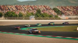21.03.2021, 24H SERIES ESPORTS powered by VCO, Round 5, Barcelona, #174, SIMMSA Esports, Audi RS3 LMS TCR, leads, iRacing