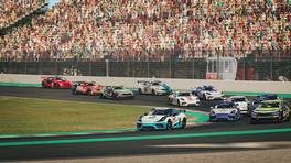 21.03.2021, 24H SERIES ESPORTS powered by VCO, Round 5, Barcelona, Start action, GT4, iRacing
