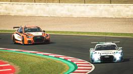 21.03.2021, 24H SERIES ESPORTS powered by VCO, Round 5, Barcelona, #36, MAHLE Racing Team, Audi R8 LMS GT3, iRacing