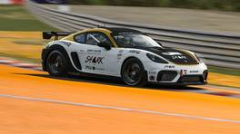 03.04.2021, Creventic Endurance Series, Round 1, Spa-Francorchamps, #718, PorscheSport, Porsche 718 Cayman GT4 Clubsport, iRacing