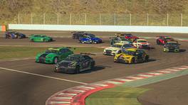 03.04.2021, Creventic Endurance Series, Round 1, Spa-Francorchamps, Start action, TCR, iRacing