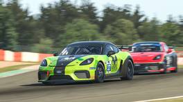 03.04.2021, Creventic Endurance Series, Round 1, Spa-Francorchamps, #327, AVA Vervatic 27, Porsche 718 Cayman GT4 Clubsport, iRacing