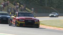 03.04.2021, Creventic Endurance Series, Round 1, Spa-Francorchamps, #108, Team MAD 1, Audi RS 3 LMS, iRacing