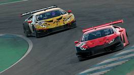26.06.2021, Creventic Endurance Series, Round 2, Hockenheimring, #3, Vendaval Simracing White Lamborghini Huracan GT3 EVO, iRacing