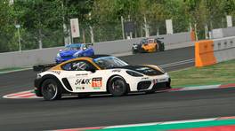 28.08.2021, Creventic Endurance Series, Round 3, Circuit de Barcelona-Catalunya, #718, PorscheSport (Chris Walsh), Porsche 718 Cayman GT4, iRacing