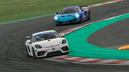 28.08.2021, Creventic Endurance Series, Round 3, Circuit de Barcelona-Catalunya, #115, Dial-Up Braking FM (Topias Jappila), Porsche 718 Cayman GT4, iRacing