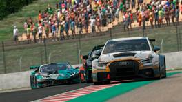28.08.2021, Creventic Endurance Series, Round 3, Circuit de Barcelona-Catalunya, #13, M1RA Esports (Attila Bucsi), Audi RS 3 LMS, iRacing