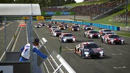 04.-05.12.2021, BenQ MOBIUZ Cup of Nations powered by VCO, Start action, Race 1, iRacing