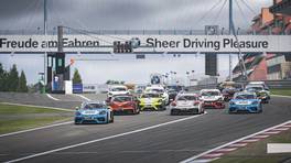 07.11.2021, Digital Nürburgring Endurance Series presented by Goodyear, H&R 3h-Rennen, Round 1, Nürburgring, Start SP10, iRacing