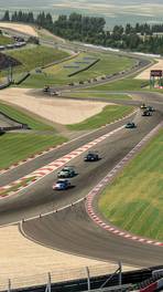 11.09.2021, IVRA Endurance Series, Round 1, Nuerburgring, Race action, iRacing