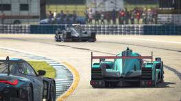 27.03.2021, iRacing 12h Sebring powered by VCO, VCO Grand Slam, #45 Dean Woods, Yas Heat Richard Mille, LMP2
