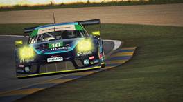 02.10.2021, iRacing Petit Le Mans powered by VCO, VCO Grand Slam, #10, MSI eSports Yellow Porsche 911 GT3.R