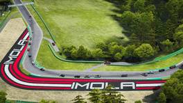 08.03.2021, rFactor 2 GT Pro Series, Round 1, Imola, Start Race 2, rFactor 2