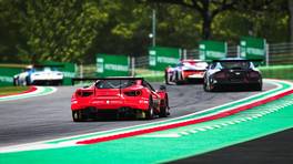 08.03.2021, rFactor 2 GT Pro Series, Round 1, Imola, Ferris Stanley, HM Engineering, Ferrari 488 GT3 EVO, rFactor 2