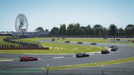 05.04.2021, rFactor 2 GT Pro Series, Round 3, Silverstone, Race action, rFactor 2