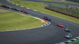 05.04.2021, rFactor 2 GT Pro Series, Round 3, Silverstone, #7, Joonas Raivio, Raivio, Aston Martin Vantage GT leads, rFactor 2