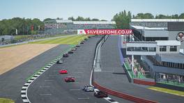 05.04.2021, rFactor 2 GT Pro Series, Round 3, Silverstone, Race action, rFactor 2