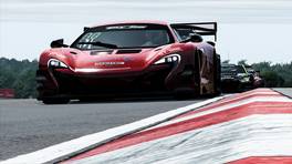 19.04.2021, rFactor 2 GT Pro Series, Round 4, Nürburgring, #25, Luca D Amelio, HM Engineering, McLaren 650S, rFactor 2