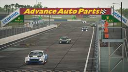 03.05.2021, rFactor 2 GT Pro Series, Round 5, Sebring, #21, Zbigniew Siara, Buttler-Pal Motorsport, Bentley Continental GT3 (2020), rFactor 2