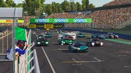 10.10.2021, HyperX GT Sprint Series, Round 1, Hungaroring, Start 2, iRacing