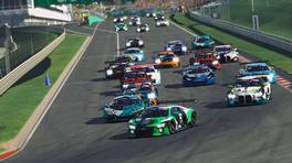 10.10.2021, HyperX GT Sprint Series, Round 1, Hungaroring, Start, iRacing