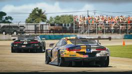 08.04.2021, IMSA iRacing Pro Series Presented by SimCraft, Round 1, Sebring, #96, Robby Foley, Turner Motorsport / BS+TURNER, BMW, iRacing