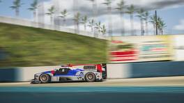 08.04.2021, IMSA iRacing Pro Series Presented by SimCraft, Round 1, Sebring, #40, James Pesek, PF Racing, Dallara P217, iRacing