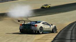 22.04.2021, IMSA iRacing Pro Series Presented by SimCraft, Round 2, Laguna Seca, #3, Randy Sellari, Wayne Taylor Racing, Ferrari, iRacing