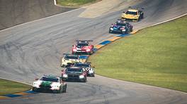 06.05.2021, IMSA iRacing Pro Series Presented by SimCraft, Round 3, Road Atlanta, Start action, GTLM, iRacing
