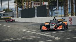 26.06.2021, ISOWC Round 4, Long Beach, #76, Andreas Eik, Team Talent, Dallara IR-18, iRacing