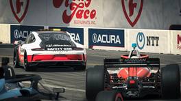 26.06.2021, ISOWC Round 4, Long Beach, Pace car, iRacing