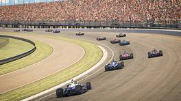 31.07.2021, ISOWC Round 6, Indianapolis 500, Race action, iRacing