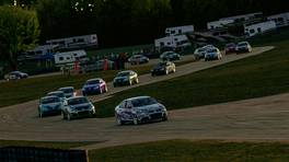 06.09.2021, VW Jetta Cup, Media Day, Start action, #11, Stephen King, Pulsus eSports leads, iRacing