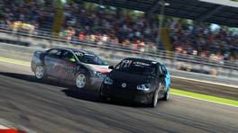 18.10.2021, VW Jetta Cup, Round 5, #97, Cristiam Ribeiro, Lurchas Gaming Team, #93, Gregory Ottley, iRacing