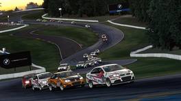 22.11.2021, VW Jetta Cup, Round 9, Start action, iRacing