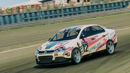 21.07.2021, The 6 Hours of the Eifel - Race Against The Flood, Nürburgring, #12, Pulsus eSports, Volkswagen Jetta TDi, Jack Johns, Stephen King, iRacing