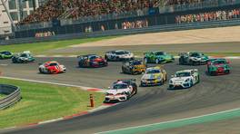 21.07.2021, The 6 Hours of the Eifel - Race Against The Flood, Nürburgring, Start action, iRacing