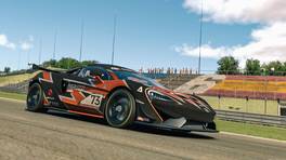 21.07.2021, The 6 Hours of the Eifel - Race Against The Flood, Nürburgring, #73, RLR Abruzzi Esports, McLaren 570S GT4, Jake Browning, iRacing