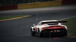 15.-16.05.2021, The Sim Grid x VCO World Cup Round 2, Trustmaster 24h of Spa-Francorchamps, #38, Dalking Community AMR V8 Vantage, Darren King, Vasily Anufriev, Jan Willem van Ommen, Shaun Arnold, Assetto Corsa Competizione