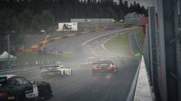 15.-16.05.2021, The Sim Grid x VCO World Cup Round 2, Trustmaster 24h of Spa-Francorchamps, Start action, Assetto Corsa Competizione