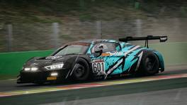 15.-16.05.2021, The Sim Grid x VCO World Cup Round 2, Trustmaster 24h of Spa-Francorchamps, #601, E-sport Performance Racing Team - 1 Audi R8 LMS Evo, Alban Bouquet, Loïc Vanak, Pierre Moulin, Jules Sky, Assetto Corsa Competizione