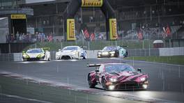 02.10.2021, The Sim Grid x VCO World Cup Round 5, 24H of Nurburgring, #14, Unicorns of Love AMR V8 Vantage: Tobias Gronewald, Jura Petritchenko, Jan-Marcel Dietrich, Bastian Richter, Assetto Corsa Competizione