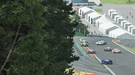 31.08.2021, RCCO World eX Championship Round 7, Spa-Fancorchamps, #8, Romain Grosjean, R8G Esports (pro) leads, rFactor 2