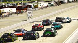 16.10.2022, 24H SERIES ESPORTS, Round 2, Sebring, Start action, TCR class, iRacing
