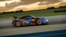16.10.2022, 24H SERIES ESPORTS, Round 2, Sebring, #966, Team Fordzilla Porsche 992 Cup: Mike A. Wagner, William Chadwick, iRacing