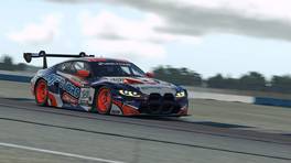 19.02.2022, AHU Endurance by VCO, Round 2, Sebring, #151, Injectors Online Racing #151, BMW M4 GT3 Prototype, iRacing