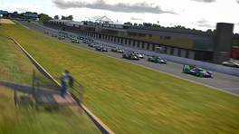 02.04.2022, AHU Endurance by VCO, Round 4, Phillip Island, Start action, LMP2, iRacing