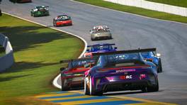 15.01.2022, IVRA Club Sport Series, Round 4, 700 km of Road Atlanta, #47, 49 Motorsports. Porsche 911 GT3 Cup, iRacing